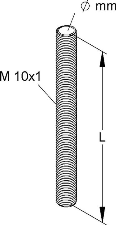 Image du produit Kleinhuis GmbH Co. KG Tubes filetés M10x1