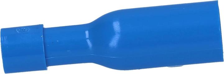 Produktbild Kalitec 10 Stück RHVB5 Rundsteckhülsen blau 1,5mm - 2,5mm² I isoliert I 5mm Durchmesser I 23mm lang