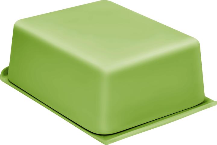 Magu Butterdose Natur-Design grün (0.80 l)