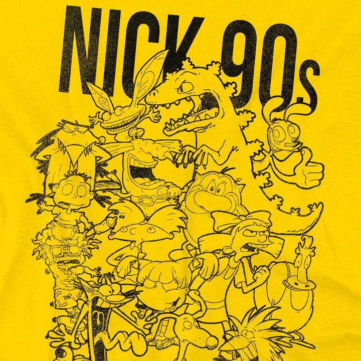 Immagine prodotto Nickelodeon Nick 90s Maglietta Uomo (S)