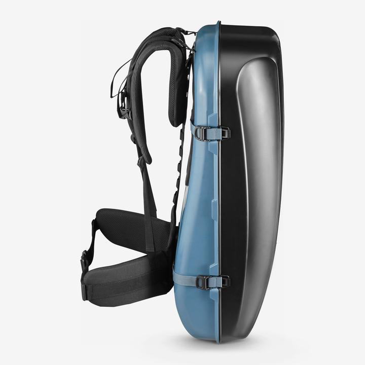 Actual product image Wedze Adult sled backpack - Reverslide 900 grey