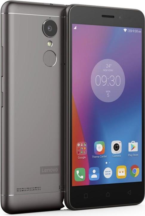Image du produit Lenovo K6 (16 Go, Gris foncé, 5", Double SIM hybride, 13 Mpx, 4G)