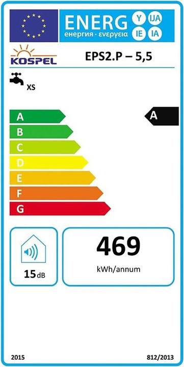 Etichetta energetica Viessmann EPS2-5.5.