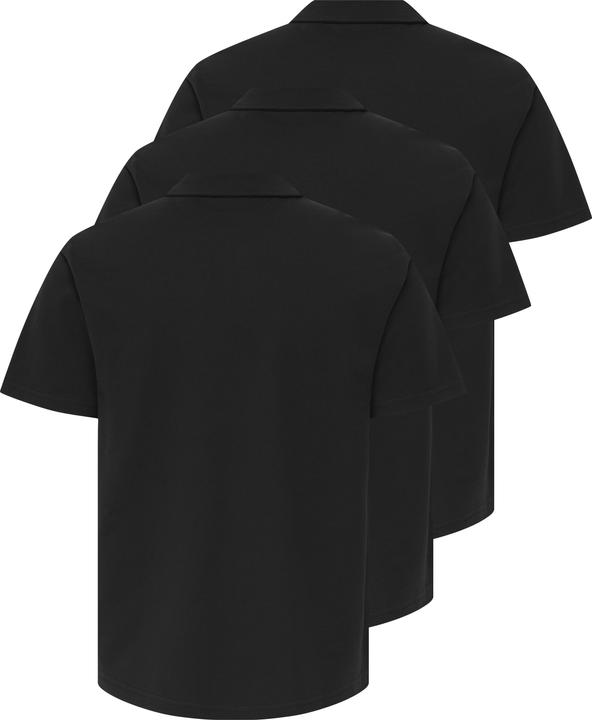Image du produit Only & Sons Poloshirt GORDON Kurzarmshirt im Dreierpack (L)