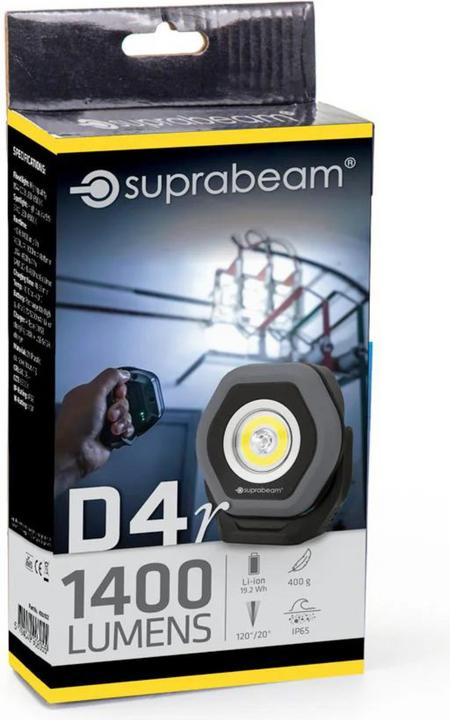 Image du produit Suprabeam D4r Lampe de travail & lampe de camping - 1400 Lm (1400 lm)