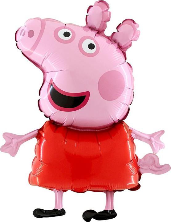 Grabo Balloons XL Peppa Pig (Wutz) Ballon (1 x)