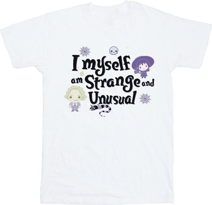 Beetlejuice I Myself Am Strange And Unusual TShirt (S)