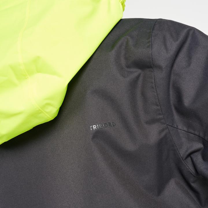 Produktbild Tribord Regenjacke Segeljacke Kinder wasserdicht winddicht - Sailing 300 dunkelgrau