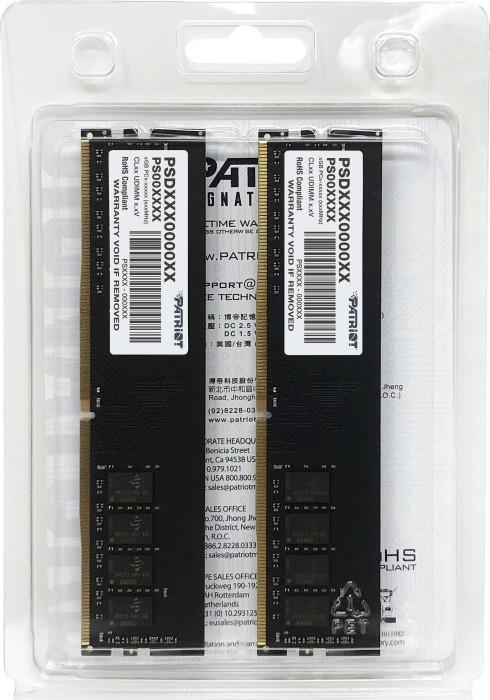 Immagine prodotto Patriot DDR4 - 16 GB -3200 - CL - 22 - Dual Kit, Linea Signature (juodas, PSD416G3200K) (2 x 8GB, 3200 MHz, DDR4-RAM, DIMM)