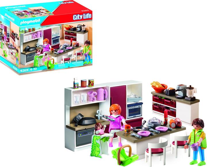Image du produit Playmobil Grande cuisine familiale (9269, Playmobil City Life)
