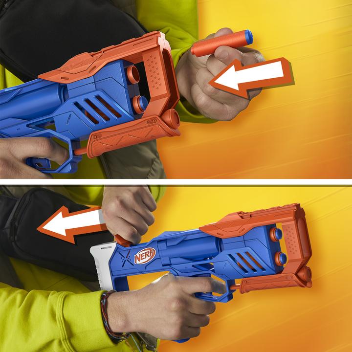 Actual product image Hasbro NERF N-Series Triple Action Pack