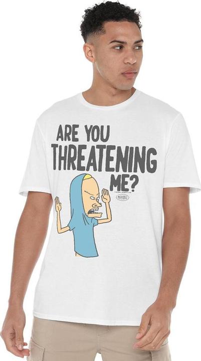 Produktbild Universal Textiles Are You Threatening Me? TShirt (XL)
