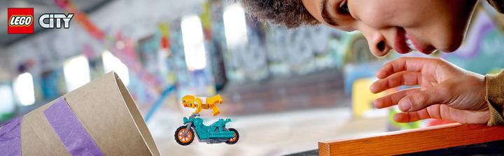 Image du produit LEGO Vélo cascadeur de la mascotte (60310, LEGO City)