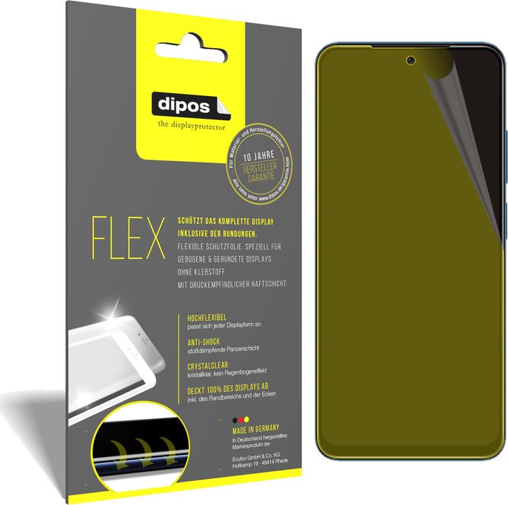 Immagine prodotto Dipos Pellicola Protettiva Full-Cover 3D (2 Pezzo/i, Xiaomi Redmi Note 11S)
