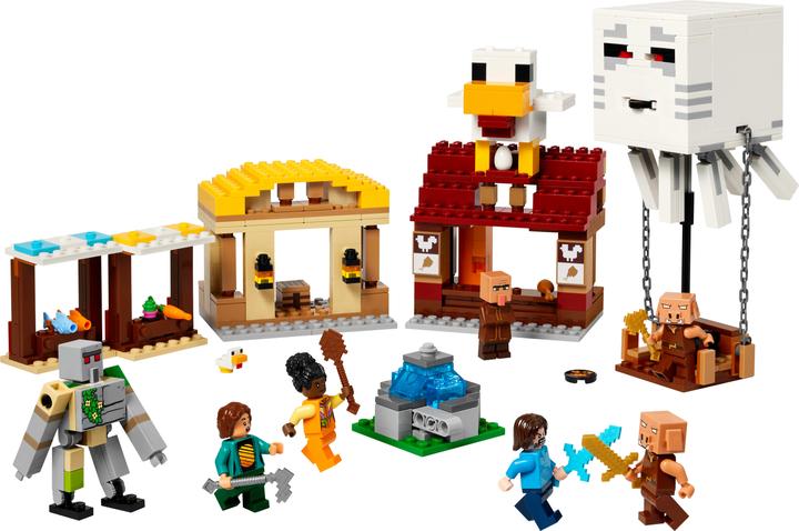 Immagine prodotto LEGO L'attacco del pallone Ghast (21273, LEGO Minecraft)