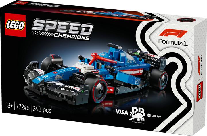 Produktbild LEGO Visa Cash App RB VCARB 01 F1 Rennauto (77246, LEGO Speed Champions)