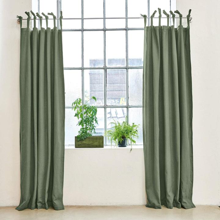 Image du produit Loberon Rideau Barols vert (250 x 135 cm)
