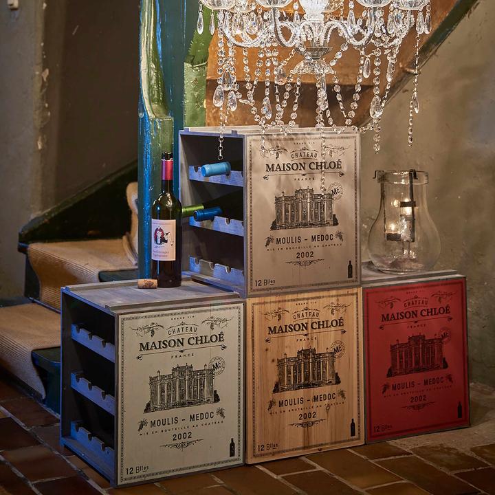 Produktbild home24 Vinothek (36 x 32 x 39 cm, 12 Fl.)
