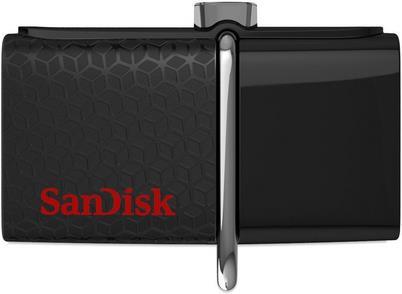 Actual product image SanDisk USB3.0 Ultra Dual 32GB OTG (32 GB, USB-A, Micro USB-A)