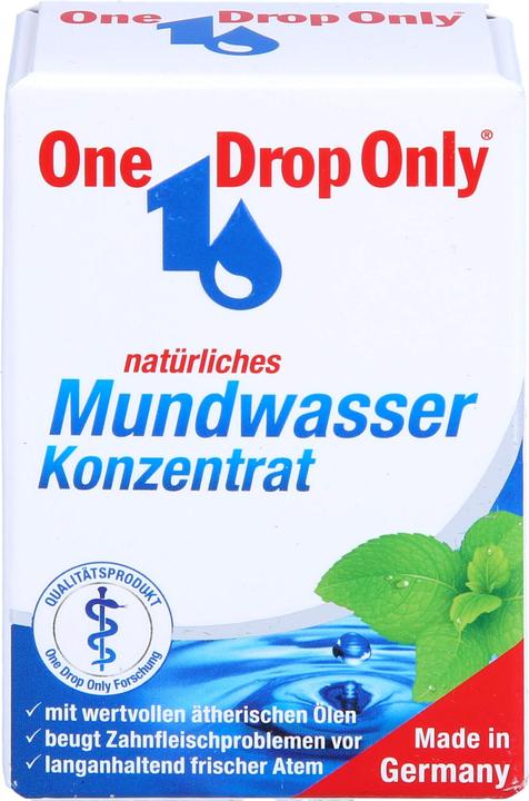 One Drop Only natürliches Mundwasser Konzentrat, 10 ml MUW (10 ml, Mundwasser)