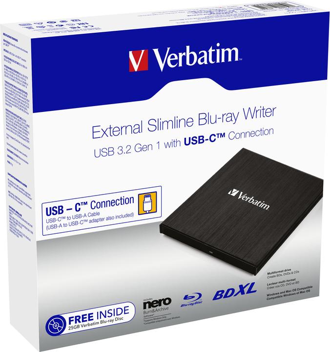 Immagine prodotto Verbatim Slimline (Masterizzatore Blu-ray)