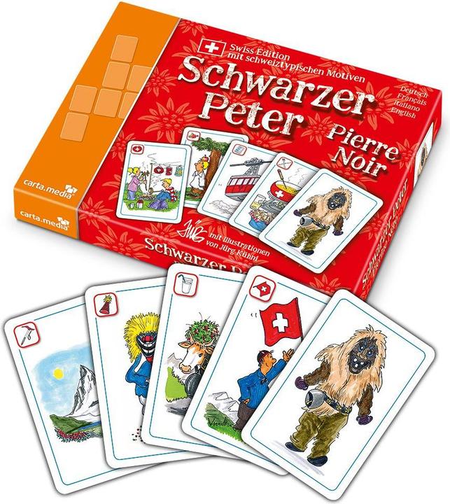 Produktbild Schwarzer Peter (Deutsch, Englisch, Französisch, Italienisch)