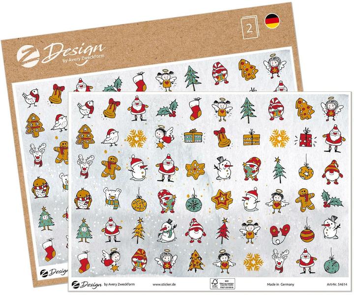 Produktbild Avery Weihnachtssticker