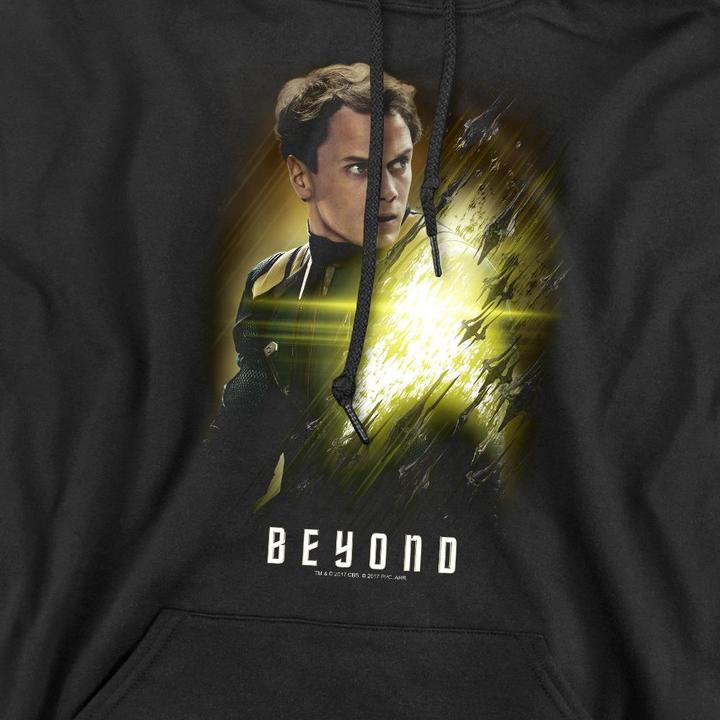Immagine prodotto Star Trek Beyond Felpa con Cappuccio Chekov Poster Uomo (XL)