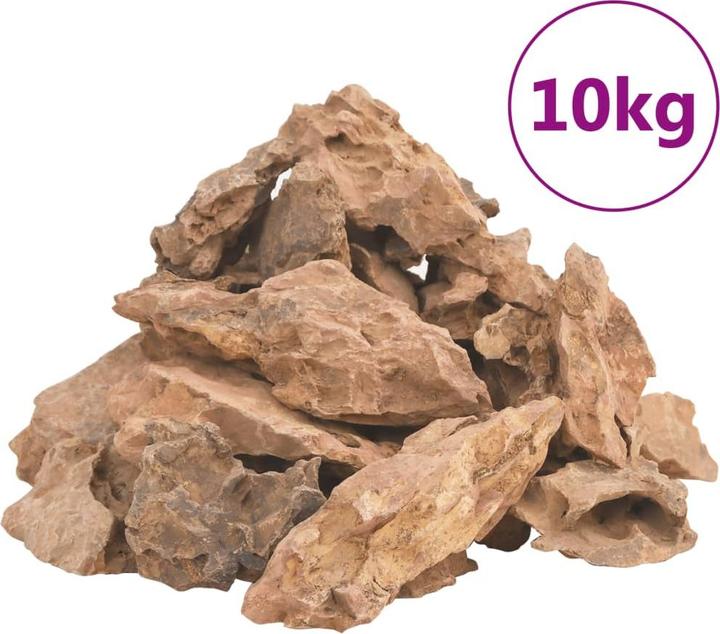Produktbild VidaXL Drachensteine 10 kg Braun 1-10 cm,Farbe: Braun,Material (Dekoration, sonstige Gegenstände)