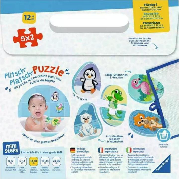 Actual product image Ravensburger ministeps favourite animals (2 pieces)