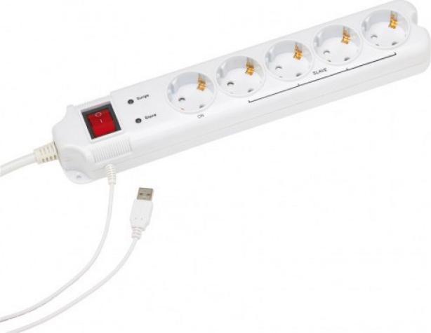 Actual product image Gembird AC/50-60Hz (5 x, 1.80 m)