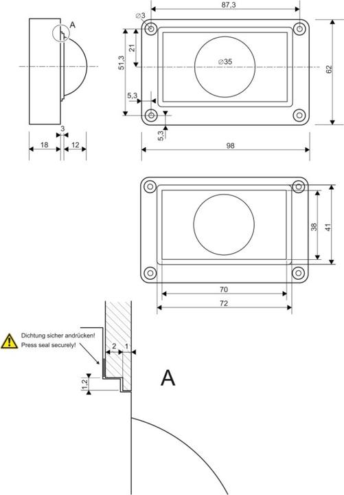 Actual product image Busch-Jaeger Camera module