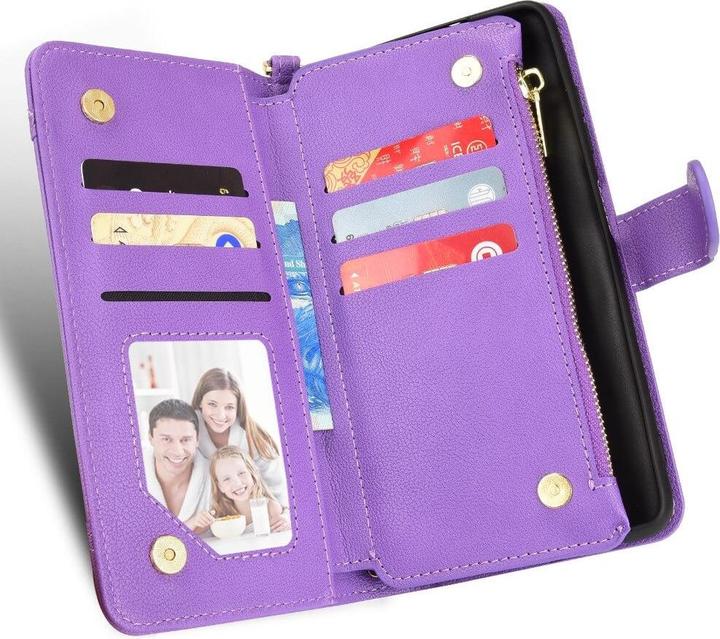 Produktbild Cover-Discount Google Pixel 7a - Brieftaschen Hülle violett (Google Pixel 7a)