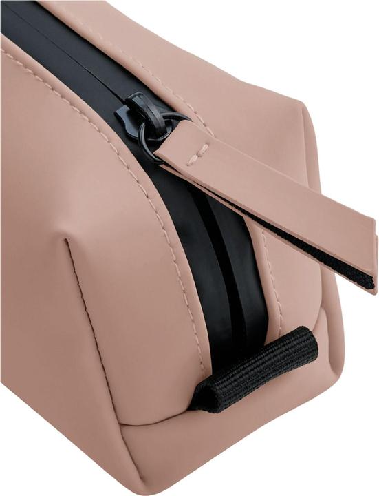 Actual product image Bagbase Matte PU Coating Toiletry Bag