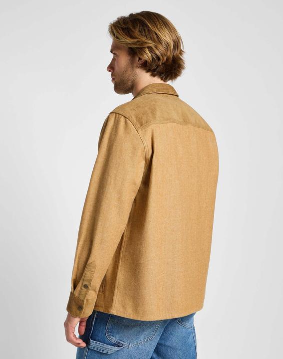 Produktbild Lee Langarmhemd Mixed Fabric Shirt (L)