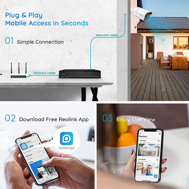 Actual product image Reolink RLK8-810B4-A (3840 x 2160 pixels)
