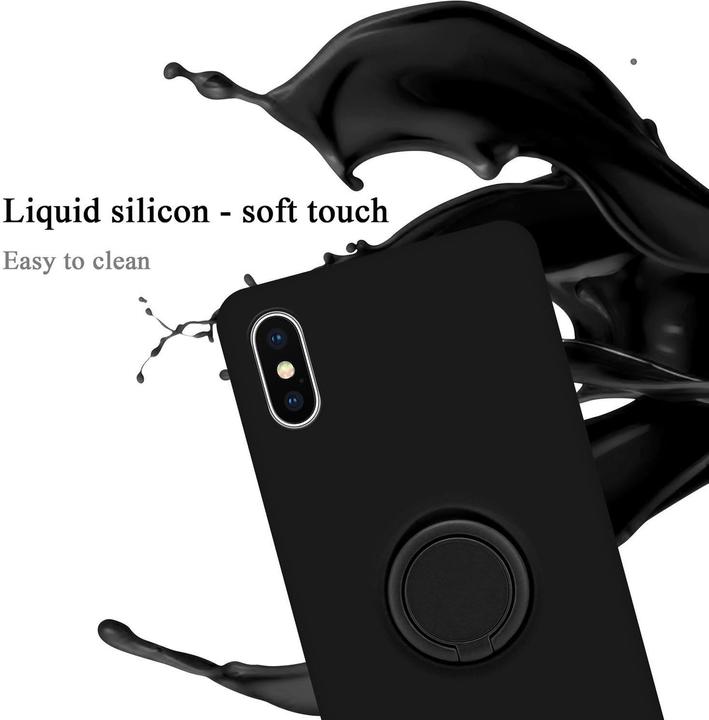 Image du produit Cadorabo Coque TPU Liquid Ring Silicone Case (Apple iPhone XS Max)