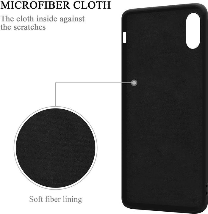 Image du produit Cadorabo Coque TPU Liquid Ring Silicone Case (Apple iPhone XS Max)