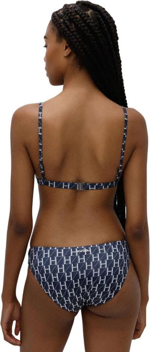 Actual product image HUGO Womens/Ladies Monogram Triangle Cups Bikini Top (34)