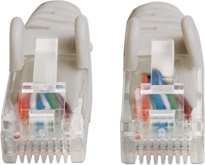 Produktbild Intellinet Intracom Network Cable Cat6 U/UTP 20m 70ft. Gray RJ-45 Male (U/UTP, CAT6, 20 m)