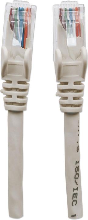 Produktbild Intellinet Intracom Network Cable Cat6 U/UTP 20m 70ft. Gray RJ-45 Male (U/UTP, CAT6, 20 m)