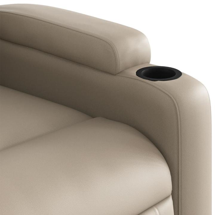 Image du produit VidaXL Fauteuil de massage Fauteuil de relaxation Fauteuil électrique Marron cappuccino