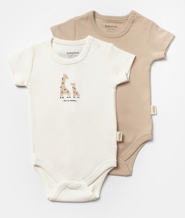 Immagine prodotto BabyCosy 2 pezzi corpo a maniche corte (80)