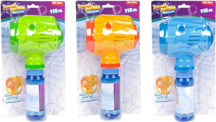 Productafbeelding Toi-Toys Zeepbellen Bellen Blasterhammer assorti 118ml BLK