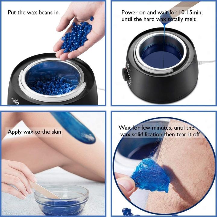 Image du produit Baulanna Kit d'épilation à la cire chaude (5 x, 400 g)