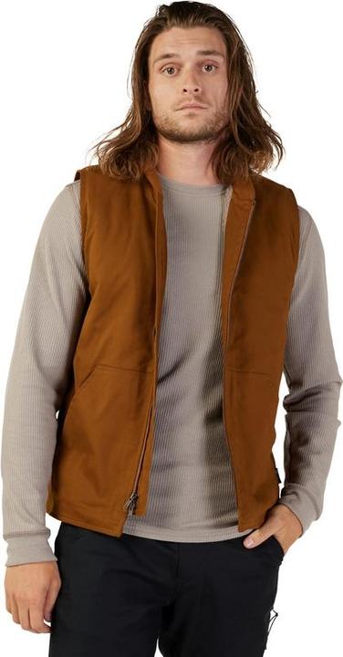 Actual product image Fox Jacket 23 Source Sherpa Vest Nut M (M)
