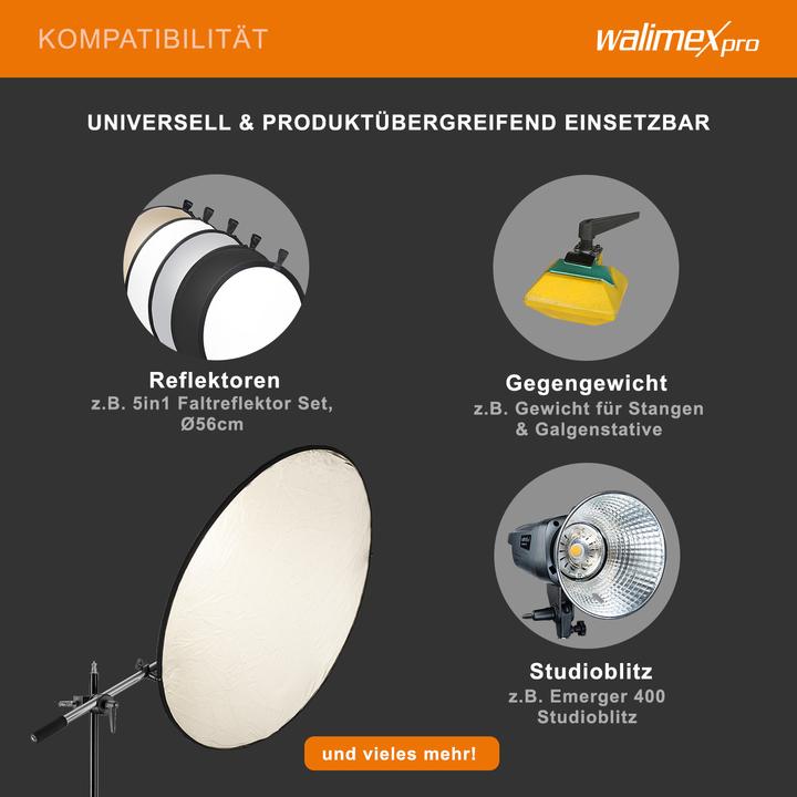 Produktbild Walimex Reflektorhalter mit Klemme (Montage)