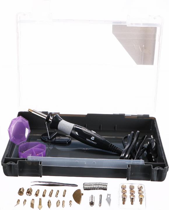 Actual product image Toolcraft 6-in-1 Branding Iron Set