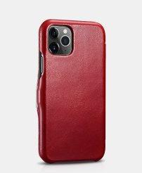 Produktbild iCarer iPhone 11 Pro (5.8) Case Vintage Series Side-open(metal clip in the front) Red (Apple iPhone 11 Pro)