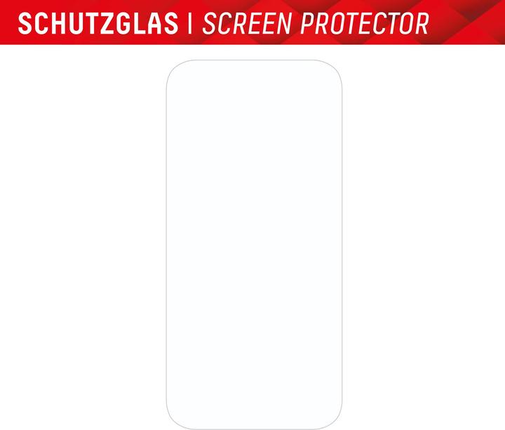 Actual product image Displex Real Glass, 2D Panzerglas + Handyhülle (1 Piece, Apple iPhone 15)
